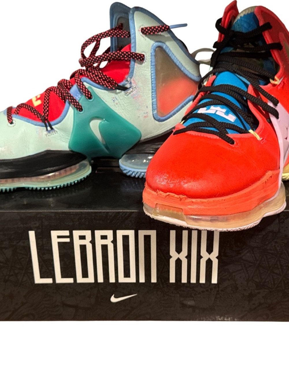 Nike LeBron XIX Men's Multicolor Athletic Basketball Shoes